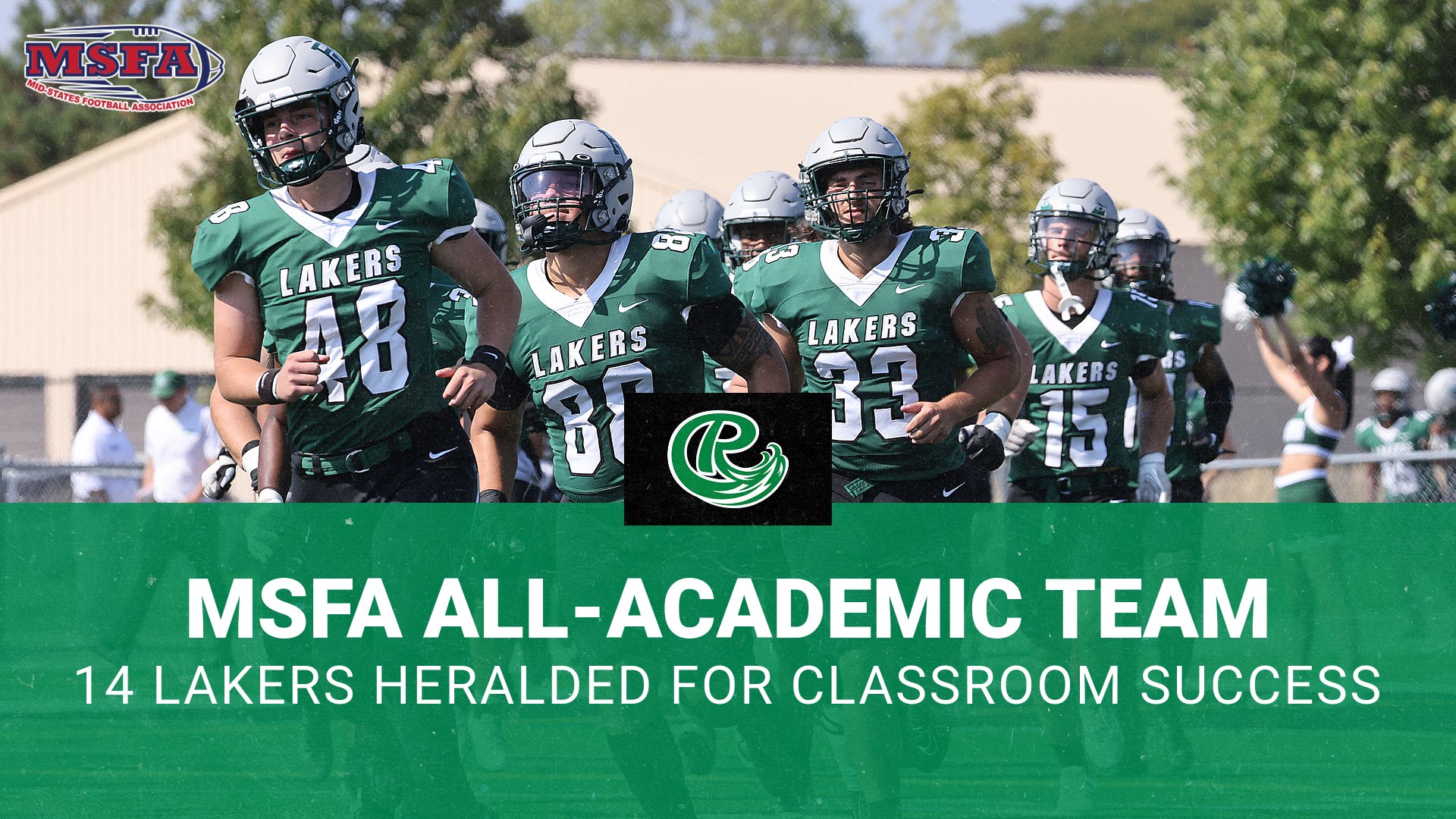 Roosevelt Earns 14 All-Academic Honors From MSFA