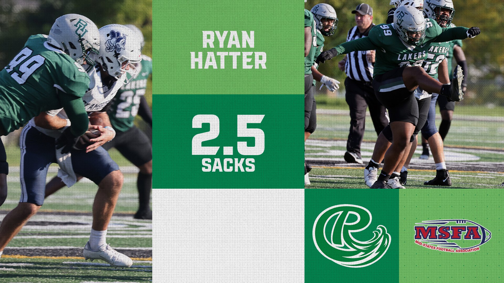 Hatter Named MSFA Defensive Player Of Week