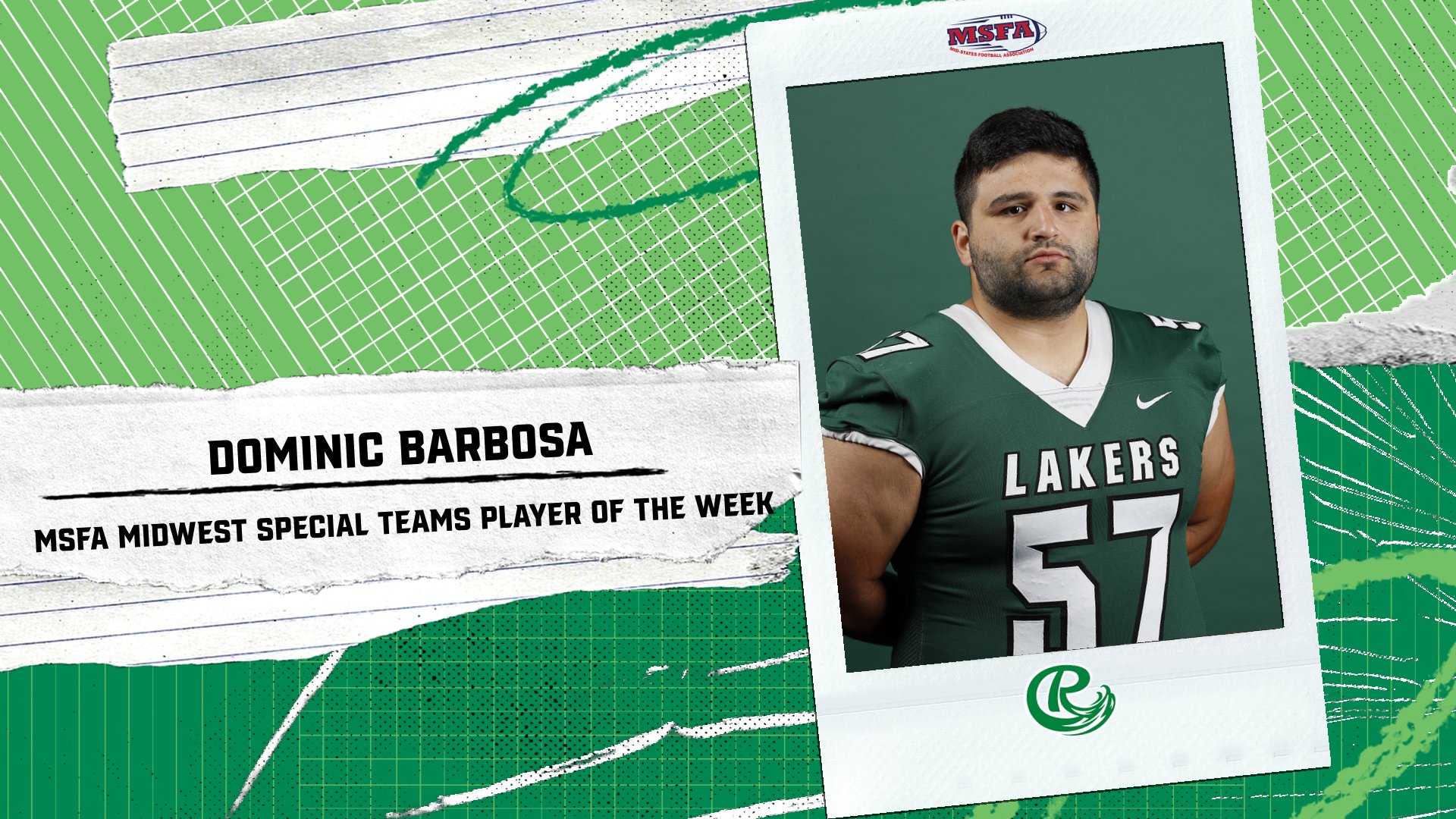 Barbosa's Special Teams Heroics Earn Him Player Of The Week Honors