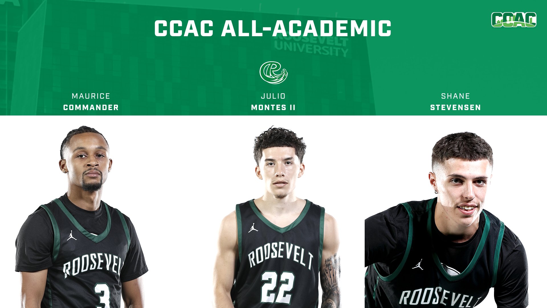 Three Lakers Earn CCAC All-Academic Honors