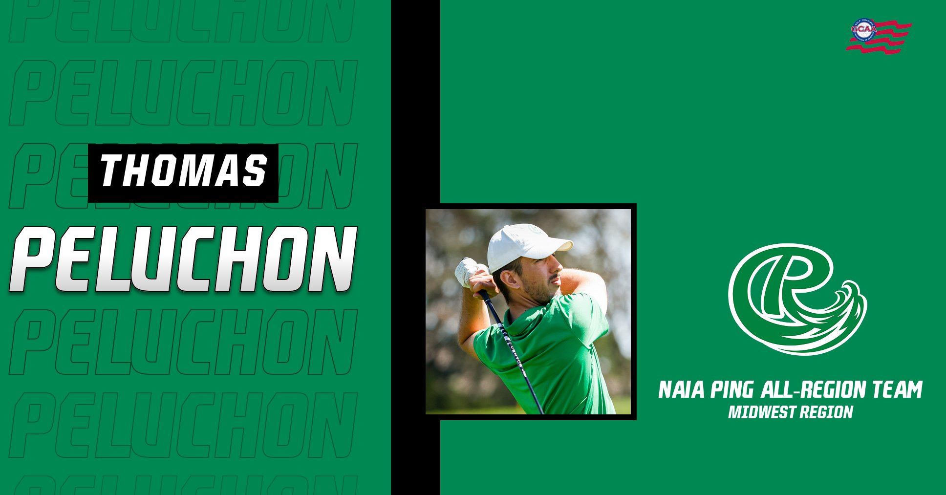 Peluchon Named To NAIA PING All-Region Team