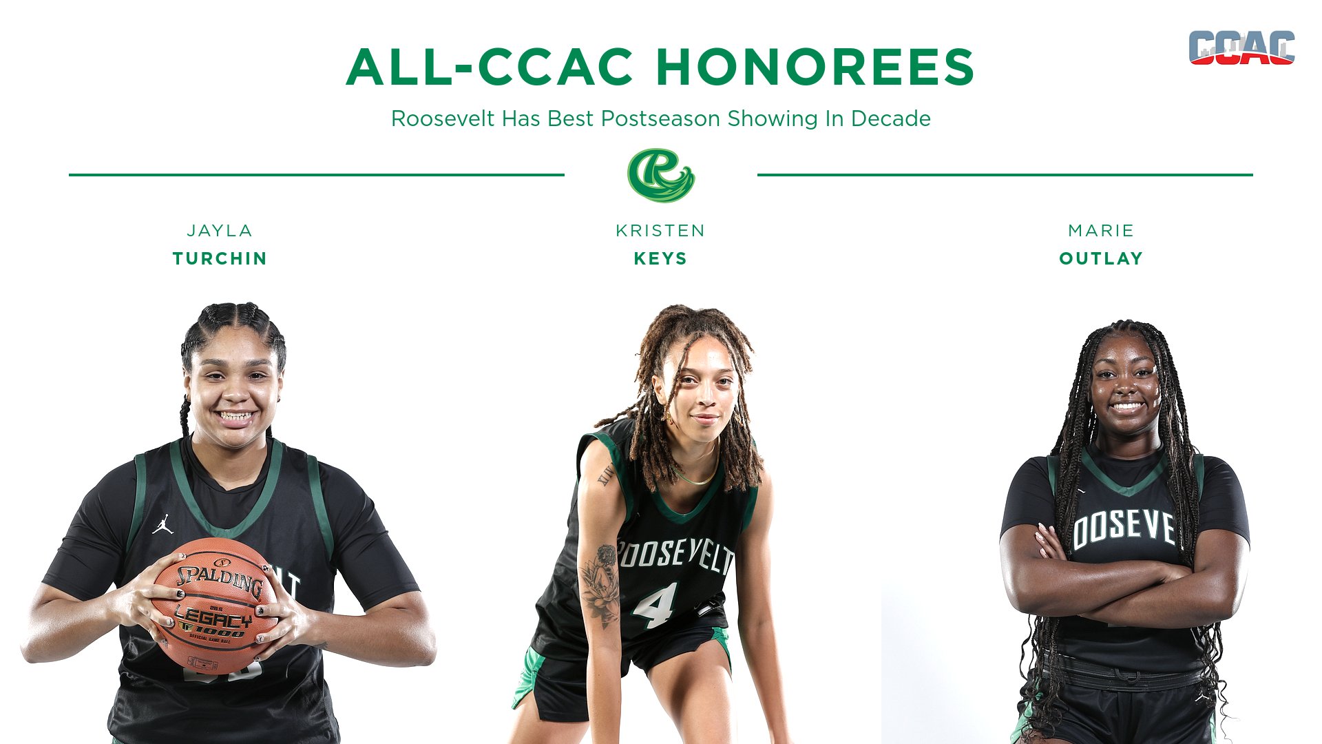 Outlay Earns Two Awards, Turchin, Keys Named All-CCAC